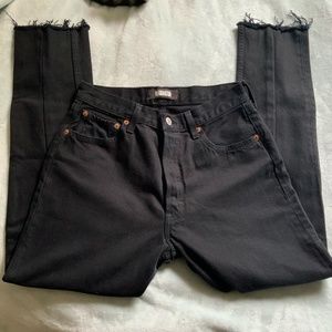 NWOT Reformation X Levi’ 501 Repurposed Jeans